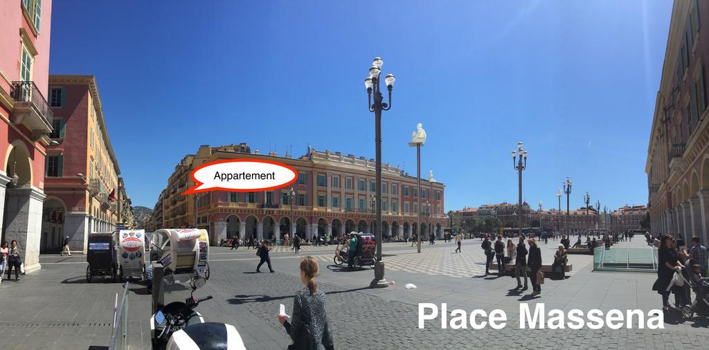 2 Bedrooms Appartement In Central Location On The Famous Place Massena Niza Exterior foto