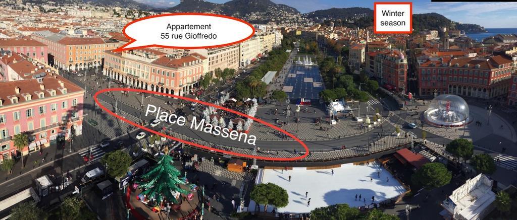 2 Bedrooms Appartement In Central Location On The Famous Place Massena Niza Exterior foto